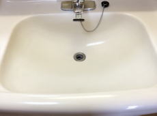 宮崎の洗面台掃除